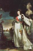 Richard Brompton Portrait of Aleksandra Branicka lady-in-waiting of Catherine II oil on canvas